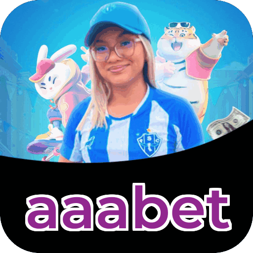 Interface do aplicativo aaabet mostrando jogos disponíveis no iOS e Android